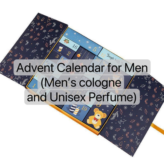 Advent Calendar for Men-24 bottles ( Blue Box)