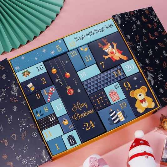 Advent Calendar for Perfumes-24 bottles (Blue Box)